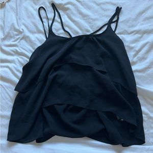 Open back layered cami